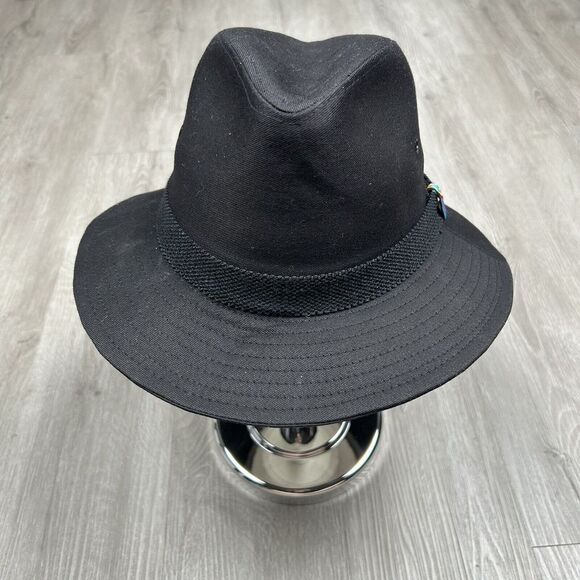 Vintage‎ Mens Panama Barbosa Fedora Trilby Hat ACTWU Made In USA